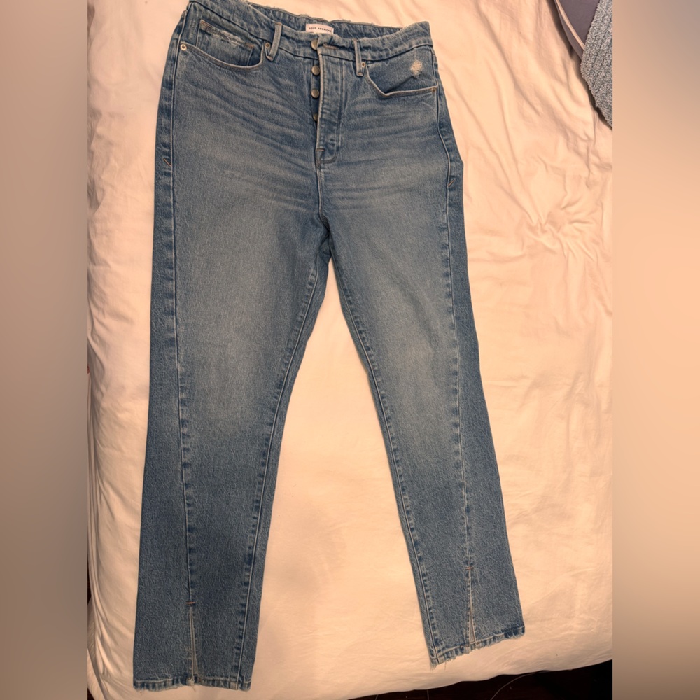 Good American Light Blue Denim Jeans